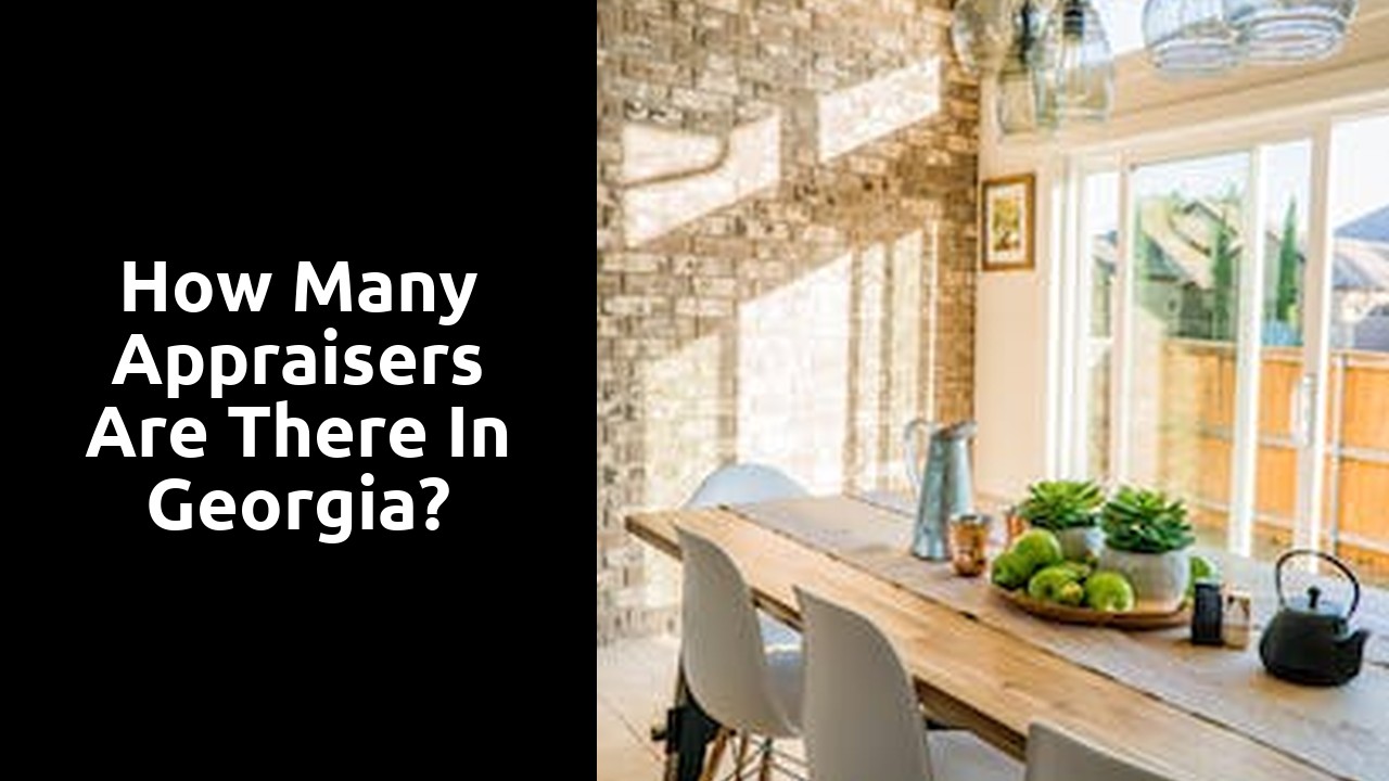 How many appraisers are there in Georgia?