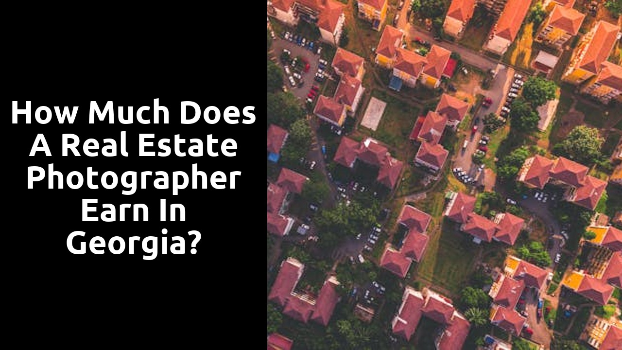 How much does a real estate photographer earn in Georgia?